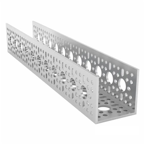Profilé en U série 1120 (11 trous, longueur 288 mm) 1120 Series U-Channel (11 Hole, 288mm Length)