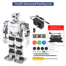 Hiwonder TonyPi AI Humanoid Robot Powered by Raspberry Pi 4B with Multimodal Model Integration, AI Vision, and Voice Interaction (Advanced Kit with Raspberry Pi 4B 4GB)