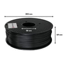 3D Printing Canada Black Canadian-made PLA+ Filament - 1.75mm, 1 kg
