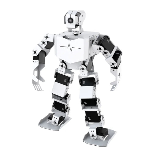 Hiwonder Tonypi Robot Humanoïde à Vision Intelligente AI Alimenté par Raspberry Pi 4B 4GB (Kit Avancé) Hiwonder TonyPi AI Humanoid Robot Powered by Raspberry Pi 4B with Multimodal Model Integration, AI Vision, and Voice Interaction (Advanced Kit with Raspberry Pi 4B 4GB)