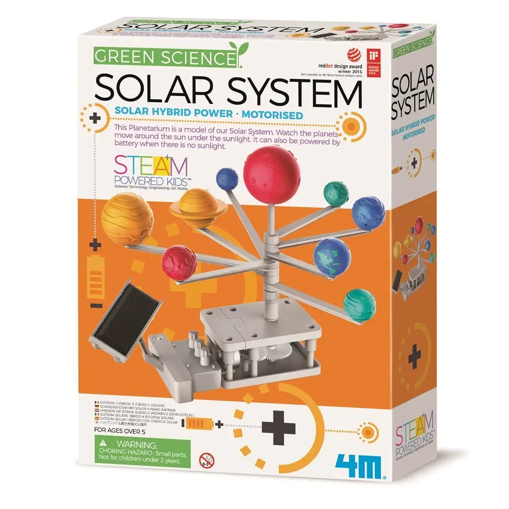 4M Green Science Solar System Kit - RobotShop