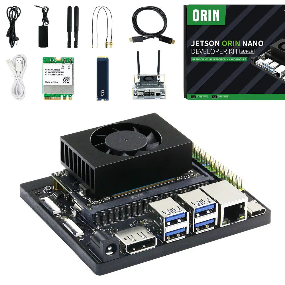 Jetson Orin Nano SUPER Development Board 4GB RAM Based on NVIDIA