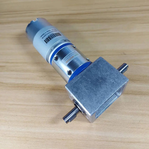 Moteur à engrenages à angle droit à 2 sorties, 58 RPM 2 Output Shaft Right Angle Gear Motor, 58 RPM