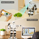 Hiwonder TonyPi AI Humanoid Robot Powered by Raspberry Pi 4B with Multimodal Model Integration, AI Vision, and Voice Interaction (Advanced Kit with Raspberry Pi 4B 4GB)