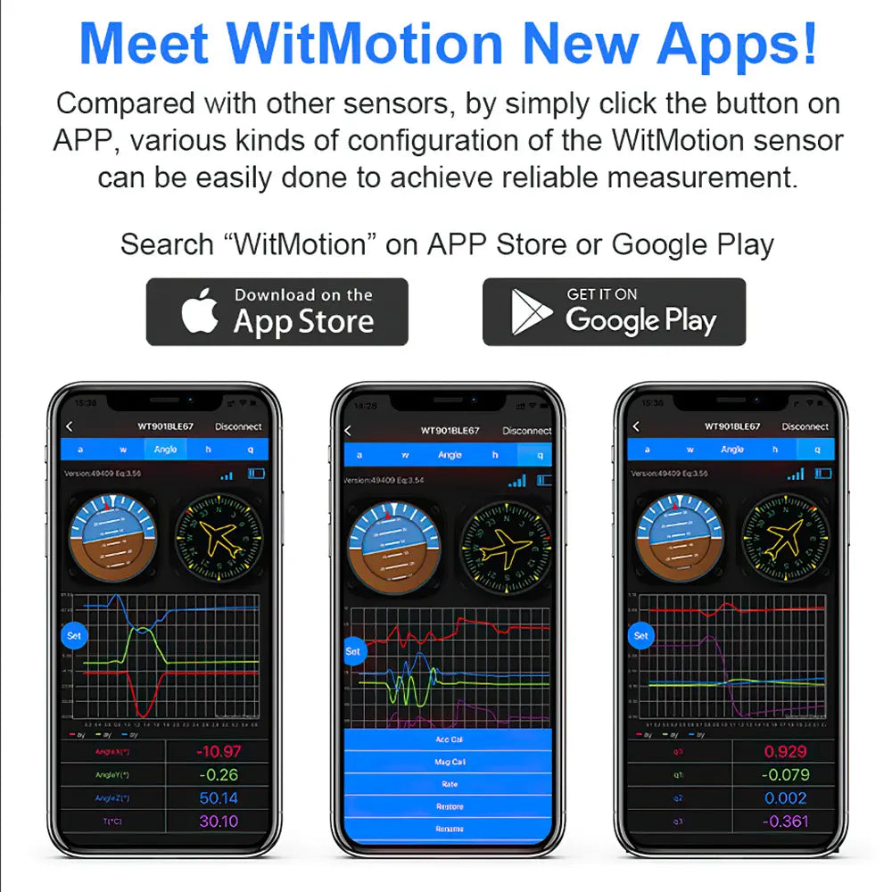Witmotion WTVB01-BT50 Bluetooth MPU6050 Multi-Cascade High-Stability 3-Axis Vibration Sensor - RobotShop Witmotion WTVB01-BT50 Bluetooth MPU6050 Multi-Cascade High-Stability 3-Axis Vibration Sensor - RobotShop