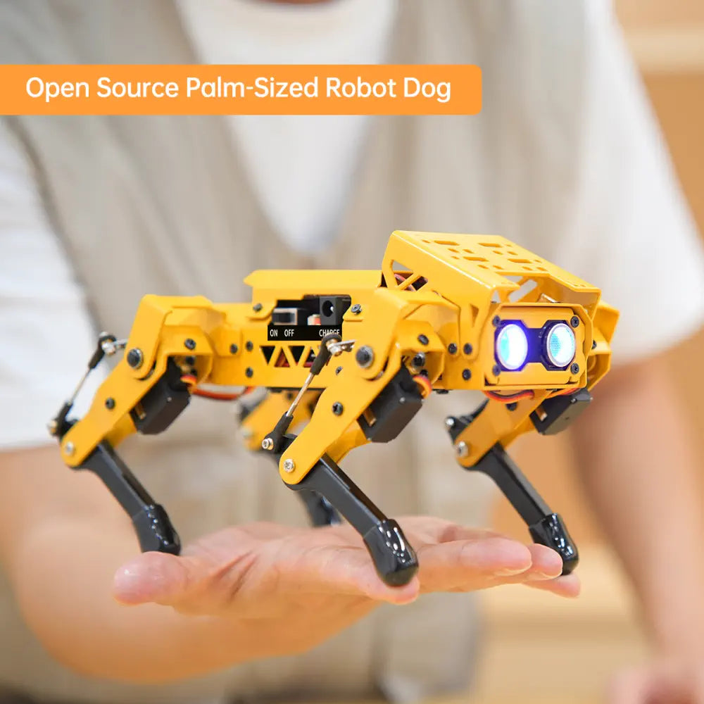 MechDog Hiwonder Open Source AI Robot Dog with ESP32 Controller