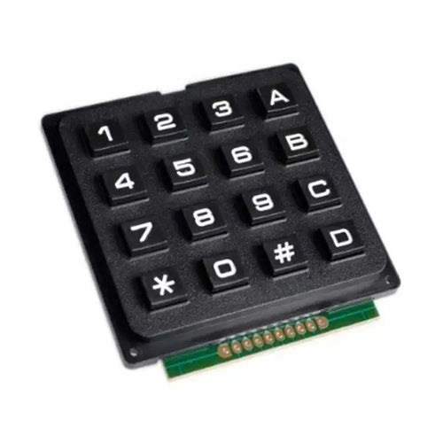 Elecrow Module de Clavier Matriciel en Plastique 16-Touches 4x4, Kit DIY pour Arduino Elecrow 16-Key 4x4-Matrix Plastic Keypad Array Module, DIY Kit for Arduino