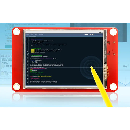 Elecrow CrowPanel 2.4 pouces ESP32 HMI 320x240 SPI TFT LCD Écran tactile sans boîtier Elecrow CrowPanel 2.4-inch ESP32 HMI 320x240 SPI TFT LCD Touchscreen w/o Case