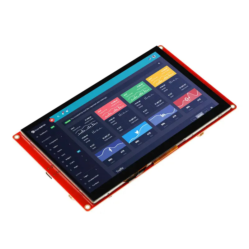 Elecrow CrowPanel 7-inch HMI ESP32 Display 800x480 RGB TFT LCD