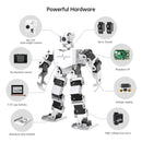 Hiwonder TonyPi AI Humanoid Robot Powered by Raspberry Pi 4B with Multimodal Model Integration, AI Vision, and Voice Interaction (Advanced Kit with Raspberry Pi 4B 4GB)