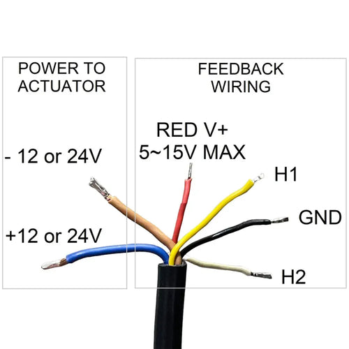 Firgelli Automations Super Duty Actuator 12-inch Stroke, 220 lbs Firgelli Automations Super Duty Actuator 12-inch Stroke, 220 lbs