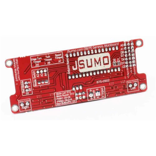 JSumo Genesis Arduino Robot Controller (w/ Arduino Nano) JSumo Genesis Arduino Robot Controller (w/ Arduino Nano)