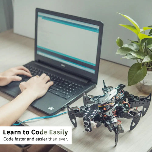 Adeept Kit Robot Araignée Hexapodeavec Pixie Adeept Hexapod Spider Robot Kit with Pixie