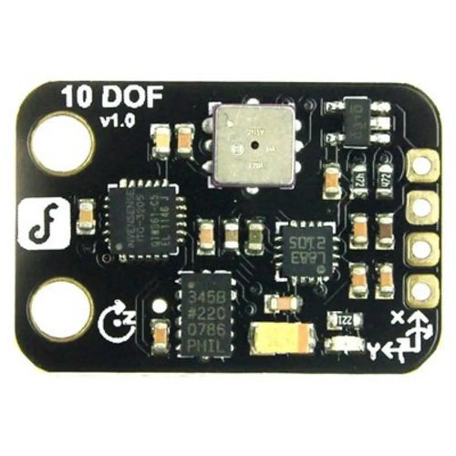 IMU Accéléromètre ±16g Trois Axes/Gyro ±2000°/s Magnétomètre/Baromètre IMU 10 DOF ±16g 3 Axis Accelerometer ±2000 °/s Gyro/Magnetometer/Barometer