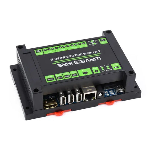 Industrial IoT 5G/4G Wireless Exp. for RPi CM4 w/ UPS, M.2 Slot, 4G Module (EU) Industrial IoT 5G/4G Wireless Exp. for RPi CM4 w/ UPS, M.2 Slot, 4G Module (EU)
