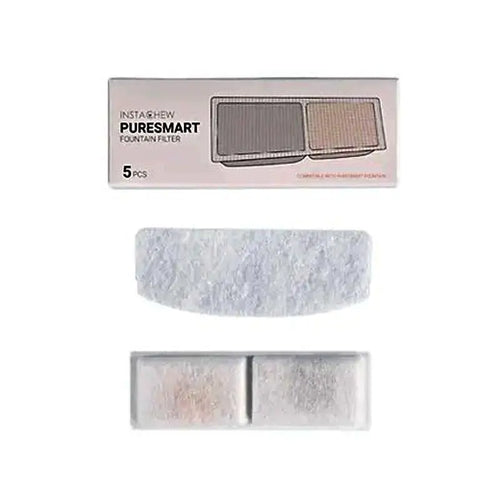 Filtre de rechange Instachew compatible avec Purrflow et Puresmart (5x) Instachew Replacement Filter Compatible w/ Purrflow & Puresmart (5x)