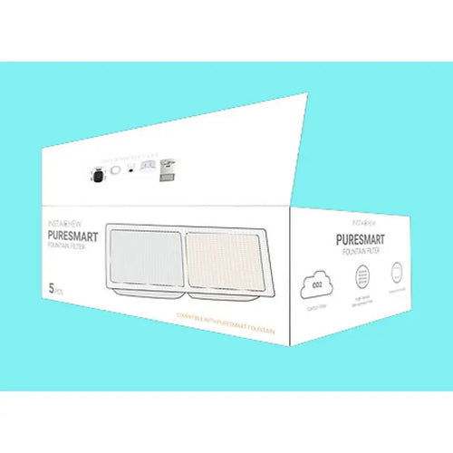 Filtre de rechange Instachew compatible avec Purrflow et Puresmart (5x) Instachew Replacement Filter Compatible w/ Purrflow & Puresmart (5x)
