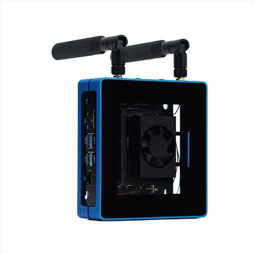 Jetson SUB Mini PC-Blue with Jetson Xavier NX module - RobotShop