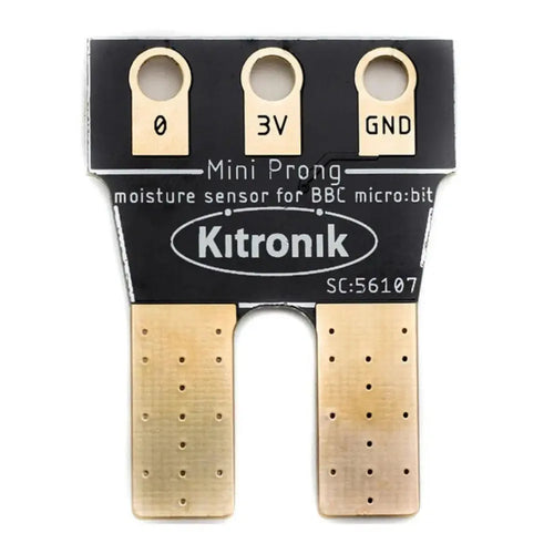 Capteur d'humidité du sol Kitronik Mini Prong pour BBC micro:bit Kitronik Mini Prong Soil Moisture Sensor for BBC micro:bit