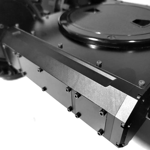 Lynxmotion - Robot Mobile Robuste sur Chenilles A4WD3 Télécommandée Lynxmotion - A4WD3 Rugged Tracked Rover RC Kit