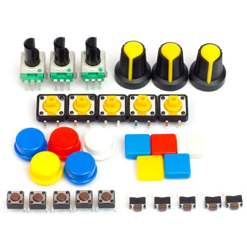 Pimoroni Maker Essentials - Switches & Potentiometers Pimoroni Maker Essentials - Switches & Potentiometers
