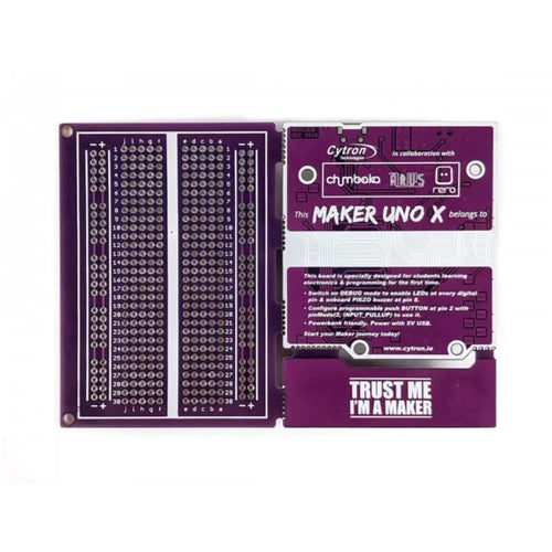 Maker UNO X: Simplifier Arduino pour les salles de classe Maker UNO X: Simplifying Arduino for Classrooms
