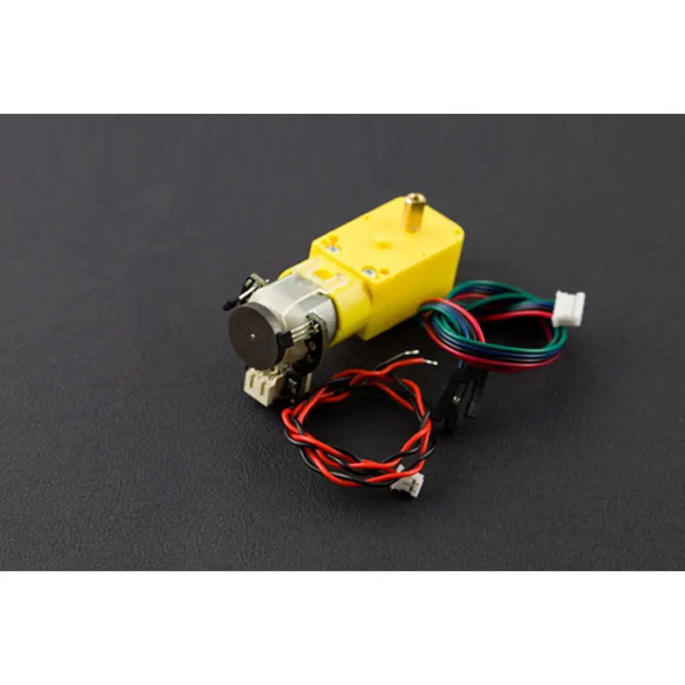 Micro 6V 160RPM 120:1 DC Geared Motor w/ Encoder - RobotShop