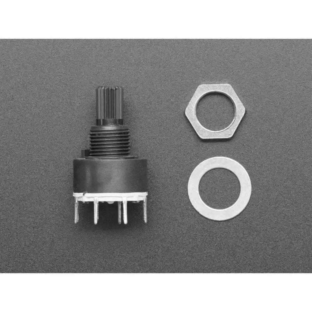 Mini 8-Way Rotary Selector Switch - SP8T - RobotShop