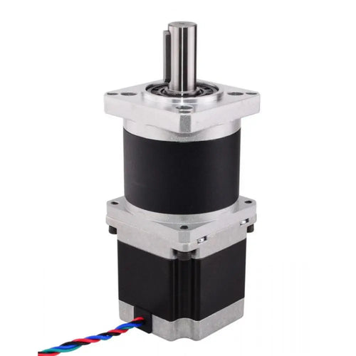 Moteur Pas-à-Pas Nema 23 avec Boîte d'Engrenage Haute Précision 50:1 Nema 23 Stepper Motor Bipolar w/ 50:1 High Precision Planetary Gearbox