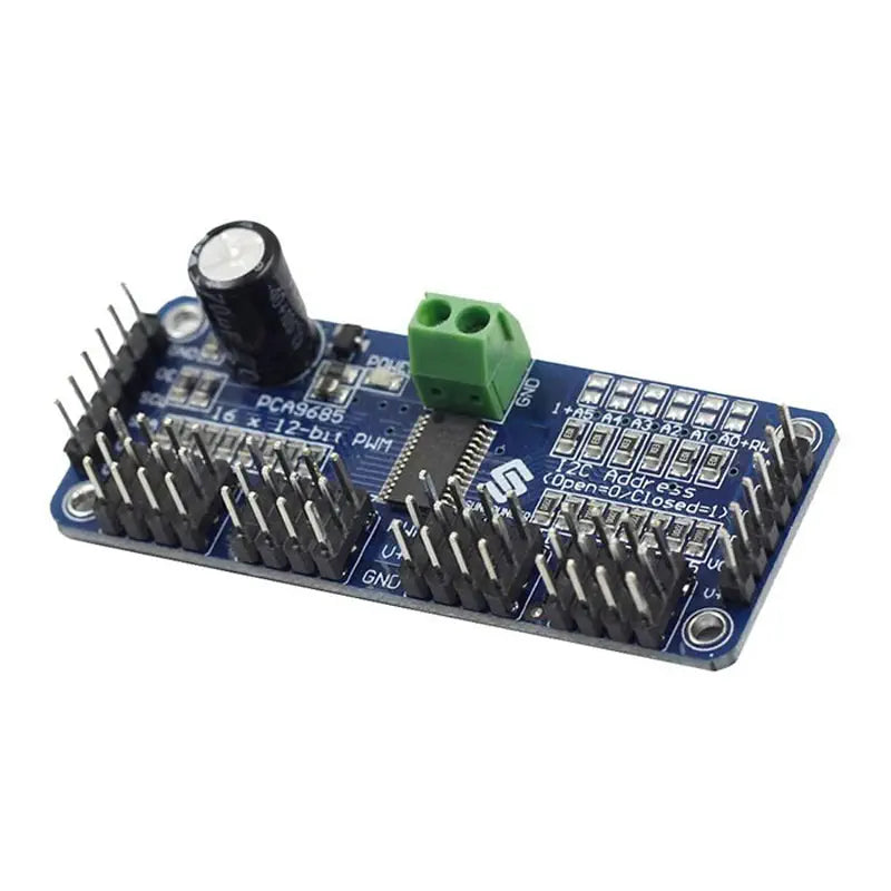 PCA9685 16-Channel 12-Bit PWM Servo Driver - RobotShop