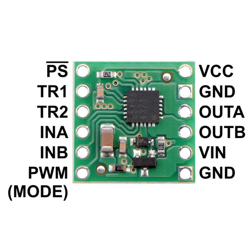 Pololu BD65496MUV Single Brushed DC Motor Driver Carrier Pololu BD65496MUV Single Brushed DC Motor Driver Carrier