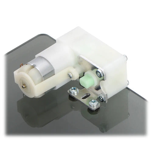 Pololu Paire de supports en L estampé pour moteurs à engrenages en plastique Pololu Stamped L-Bracket Pair for Plastic Gearmotors