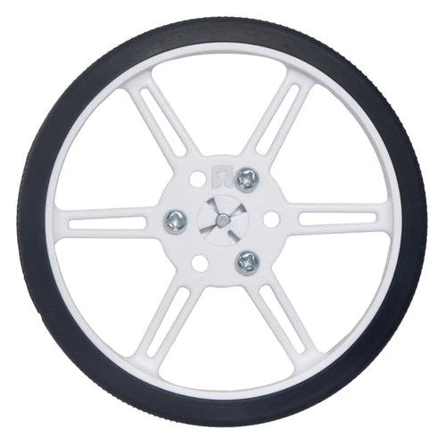 Pololu Wheel 80×10mm Pair - White Pololu Wheel 80×10mm Pair - White