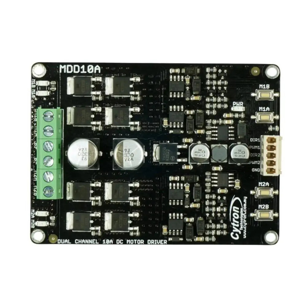 Cocoron　10点 Cytron 10A 5-30V Dual Channel DC Motor Driver - RobotShop