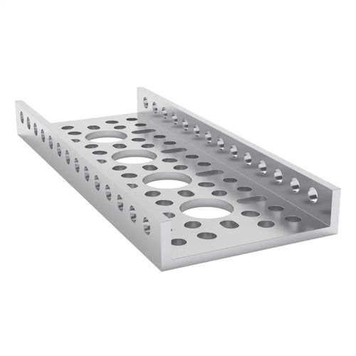 ServoCity Série 1121 U-Channel Low-Side (4 trous, longueur 120mm) ServoCity 1121 Series Low-Side U-Channel (4 Hole, 120mm Length)