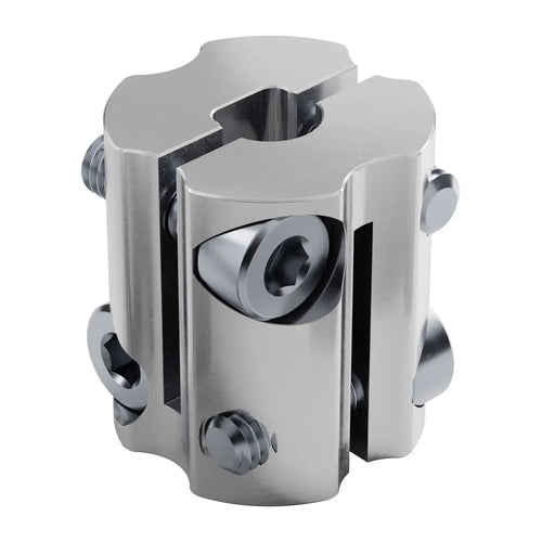 ServoCity Série 4007 Hyper Coupler (6mm D-Bore à 6mm D-Bore) ServoCity 4007 Series Hyper Coupler (6mm D-Bore to 6mm D-Bore)