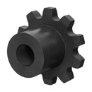 ServoCity 10 Tooth Press Fit Sprocket (0.1227" Pitch, 0.125" Bore)