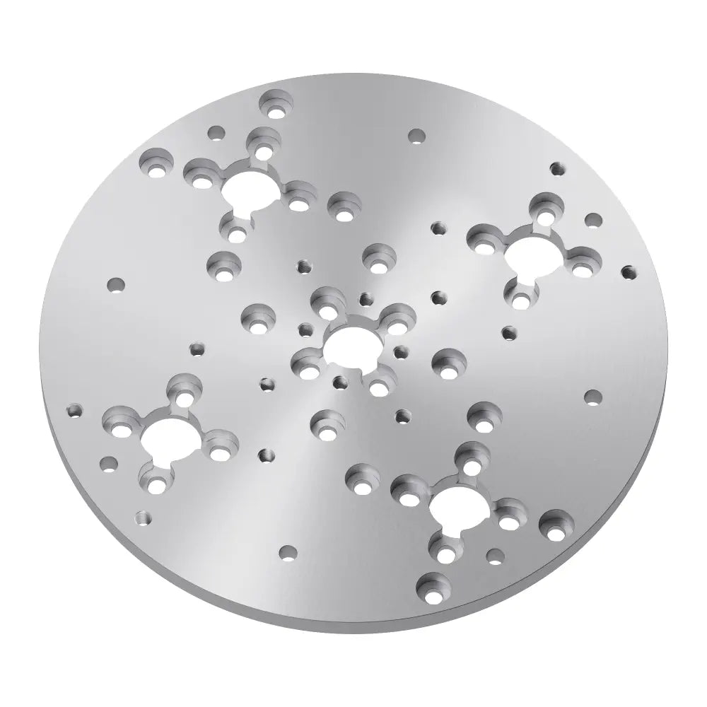 ServoCity 1140 Series Aluminum Baseplate (6mm Thickness, 144mm Diameter