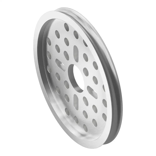 ServoCity 3400 Series Hub Mount Round Belt Pulley (14mm Bore, 64mm PD) ServoCity 3400 Series Hub Mount Round Belt Pulley (14mm Bore, 64mm PD)