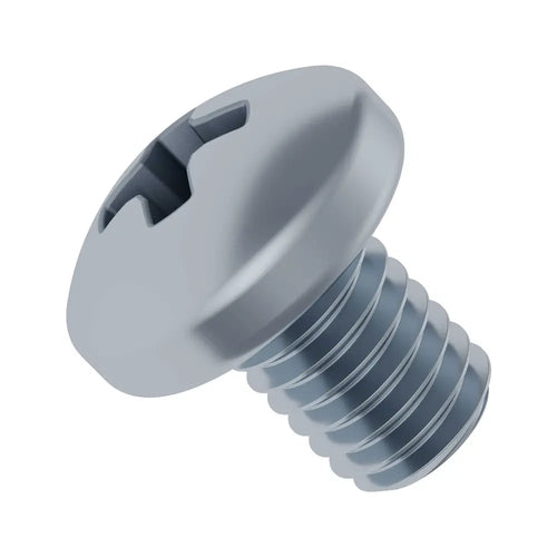 ServoCity M3 x 0.5mm Zinc-Plated Pan Head Screw (4mm Length) - 6 Pack ServoCity M3 x 0.5mm Zinc-Plated Pan Head Screw (4mm Length) - 6 Pack