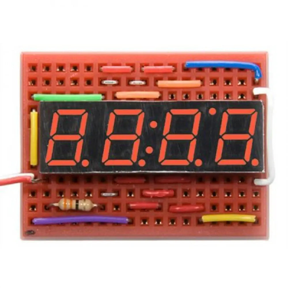 ttttです 4-Digit, 7-Segment Display (Red) - RobotShop