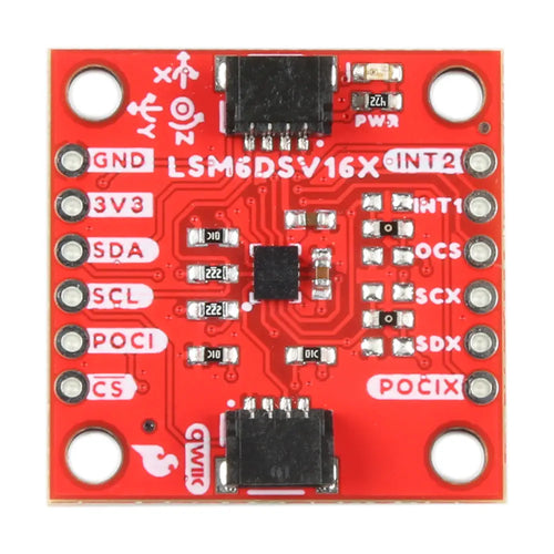 SparkFun 6DoF IMU Planche de Connexion - LSM6DSV16X (Qwiic) SparkFun 6DoF IMU Breakout - LSM6DSV16X (Qwiic)