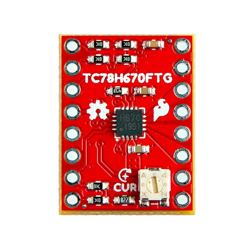 SparkFun Mini Driver pour Moteur Pas à Pas - TC78H670FTG SparkFun Mini Stepper Motor Driver - TC78H670FTG