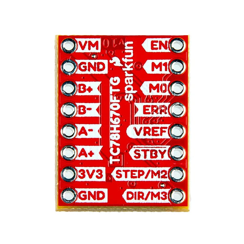 SparkFun Mini Driver pour Moteur Pas à Pas - TC78H670FTG SparkFun Mini Stepper Motor Driver - TC78H670FTG