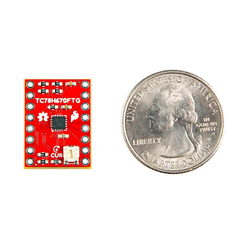 SparkFun Mini Driver pour Moteur Pas à Pas - TC78H670FTG SparkFun Mini Stepper Motor Driver - TC78H670FTG