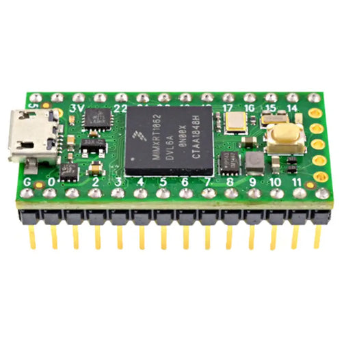 Carte USB Teensy version 4.0 avec broches soudées Teensy USB Board Version 4.0 w/ Pins Soldered