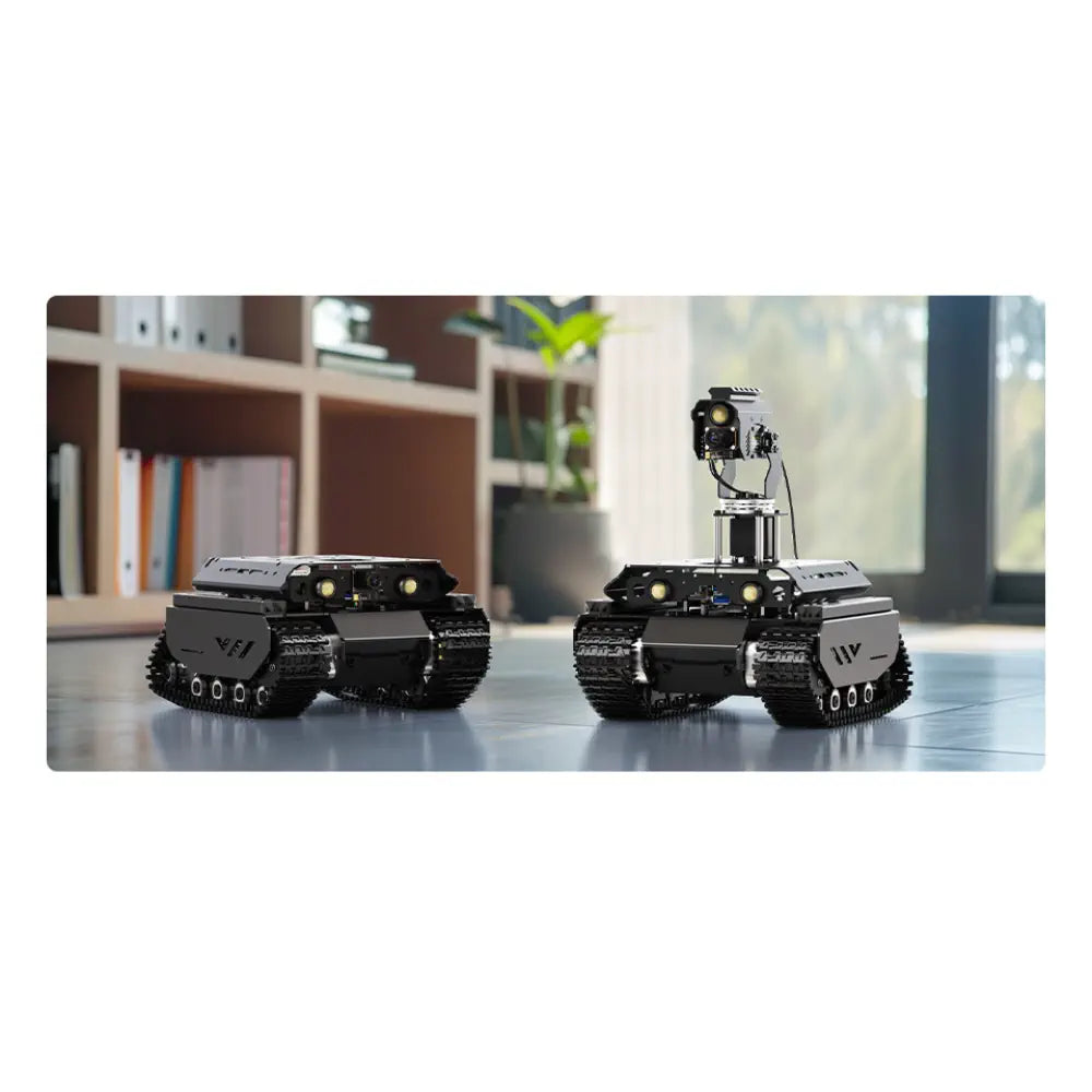 UGV Beast Open-Source Off-Road Tracked AI Robot, Dual Controllers