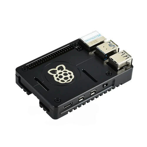 Waveshare Boîtier léger pour Raspberry Pi 4, traitement CNC Waveshare Lightweight Case for Raspberry Pi 4, CNC Processing