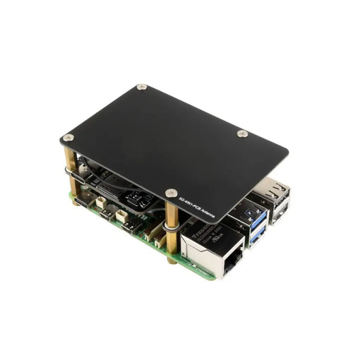 Waveshare PCIe vers 5G/4G/3G HAT pour Raspberry Pi 5, Compatible avec les boîtiers 3042/3052 SIMCom/Quectel 5G (RM530N-GL) Waveshare PCIe to 5G/4G/3G HAT for Raspberry Pi 5, Compatible w/ 3042/3052 Packages SIMCom/Quectel 5G (RM530N-GL)