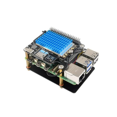 Waveshare PCIe vers 5G/4G/3G HAT pour Raspberry Pi 5, Compatible avec les boîtiers 3042/3052 SIMCom/Quectel 5G (RM530N-GL) Waveshare PCIe to 5G/4G/3G HAT for Raspberry Pi 5, Compatible w/ 3042/3052 Packages SIMCom/Quectel 5G (RM530N-GL)